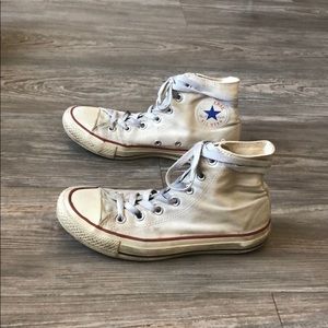 Converse Shoes - White high top converse Converse Shoes - White high top converse